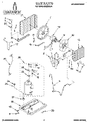 Part Location Diagram of 1164855 Whirlpool Tube, Suction