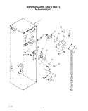 REFRIGERATOR LINER Diagram and Parts List for KSSS36DAW01  KitchenAid Refrigerator