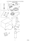OPTIONAL Diagram and Parts List for CA18WCK1  Crosley Air Conditioner
