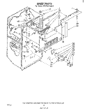 LINER Diagram and Parts List for ET22MK1LWR1  Whirlpool Refrigerator