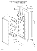 Part Location Diagram of 2194928 Whirlpool PANEL-DECO