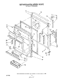 REFRIGERATOR DOOR Diagram and Parts List for ET20DKXVN01  Whirlpool Refrigerator
