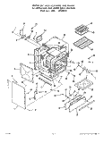 Part Location Diagram of 326965 Whirlpool Oven Door Spring