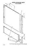DOOR AND PANEL Diagram and Parts List for KUDA22ST3  KitchenAid Dishwasher