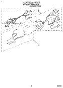 HARNESS, OPTIONAL Diagram and Parts List for FES310BQ0  Roper Range