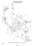 Part Location Diagram of 62732 Whirlpool CLIP, HARNESS