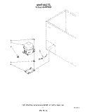 SECTION Diagram and Parts List for EH100FXVN00  Whirlpool Freezer