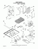 UNIT PARTS Diagram and Parts List for ID3CHEXWS00  Whirlpool Refrigerator