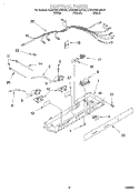CONTROL Diagram and Parts List for KSRS25KGBT02  KitchenAid Refrigerator