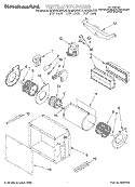 SECTION Diagram and Parts List for KIRD861HSS0  KitchenAid Range Hood