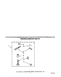 MISCELLANEOUS Diagram and Parts List for KAWE742WWH2  KitchenAid Washer
