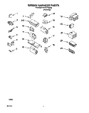 WIRING HARNESS Diagram and Parts List for KAWE778BAL0  KitchenAid Washer