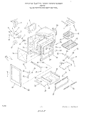 BODY Diagram and Parts List for F9817W0  Roper Range