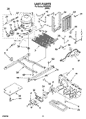 UNIT PARTS Diagram and Parts List for IRQ226300  Inglis Refrigerator