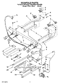 MANIFOLD PARTS Diagram and Parts List for TGS325MT5  Estate Range