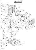 UNIT, LITERATURE Diagram and Parts List for BPAC1000AS0  KitchenAid Air Conditioner