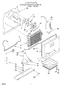 UNIT Diagram and Parts List for EV200NXEN00  Whirlpool Freezer