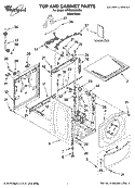 Part Location Diagram of W10171154 Whirlpool Energy Guide