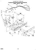 CONTROL, LIT/OPTIONAL Diagram and Parts List for 8ED20ZKXDN01  Whirlpool Refrigerator