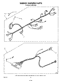 WIRING HARNESS , LITERATURE AND OPTIONAL Diagram and Parts List for KCMS135S0  KitchenAid Microwave