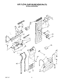 AIR FLOW AND RESERVOIR Diagram and Parts List for KSSS36DAW01  KitchenAid Refrigerator