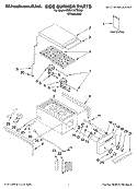 Part Location Diagram of W10247025 Whirlpool Igniter-SURF