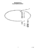 HEATER Diagram and Parts List for KUDB220T3  KitchenAid Dishwasher