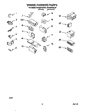 WIRING HARNESS Diagram and Parts List for KAWE670BWH0  KitchenAid Washer