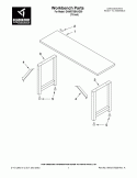 Part Location Diagram of W10311442 Whirlpool BRACKET