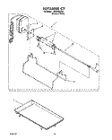 ROTISSERIE KIT Diagram and Parts List for SC8900EXQ0  Whirlpool Cooktop