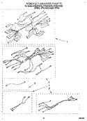Part Location Diagram of 3169476 Whirlpool HARNS-WIRE