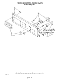 OVEN CONTROL PANEL , LIT/OPTIONAL Diagram and Parts List for KEMI371TBL3  KitchenAid Microwave Oven Combo
