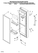 Part Location Diagram of L2301168SUA Whirlpool DOR-FIP MS