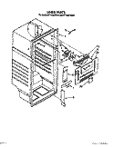 LINER Diagram and Parts List for ET14JMXXN01  Whirlpool Refrigerator