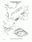 Part Location Diagram of W10167482 Whirlpool DISCONTINUED