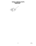 MISCELLANEOUS, LIT/OPTIONAL Diagram and Parts List for DU806CWDQ0  Whirlpool Dishwasher