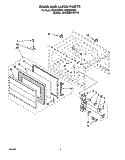 Part Location Diagram of 4313062 Whirlpool SCREEN-DR