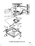 MACHINE BASE Diagram and Parts List for TAWL200WW0  Estate Washer