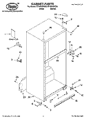 Part Location Diagram of 2225416 Whirlpool Customer Instructions