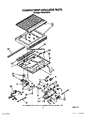 COMPARTMENT SEPARATOR Diagram and Parts List for KTRS22KWWH01  KitchenAid Refrigerator
