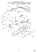 CONTROL Diagram and Parts List for KSRB25FHBL00  KitchenAid Refrigerator