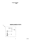 MISCELLANEOUS Diagram and Parts List for KAWE977BWH0  KitchenAid Washer