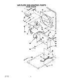 SECTION Diagram and Parts List for AD0402XZ0  Whirlpool Dehumidifier