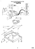 MACHINE BASE Diagram and Parts List for LSS7233DQ0  Whirlpool Washer
