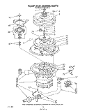 PUMP AND MOTOR Diagram and Parts List for 4KPDI620T0  KitchenAid Dishwasher