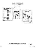 WATER SYSTEM Diagram and Parts List for LA5700XTN1  Whirlpool Washer