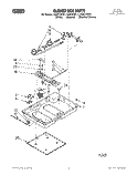 SECTION Diagram and Parts List for CGX310VX1  Whirlpool Cooktop