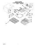 OVEN Diagram and Parts List for KESC307BAL2  KitchenAid Range