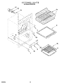 INTERNAL Diagram and Parts List for SB100PES4  Whirlpool Range