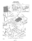 UNIT Diagram and Parts List for ED25EMXPWR1  Whirlpool Refrigerator